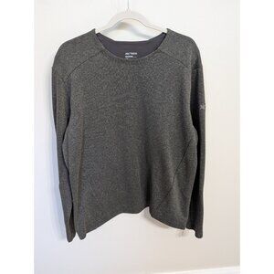 Arc'teryx Covert LT Pullover Sweater Men's Size Large Gray Crew Neck